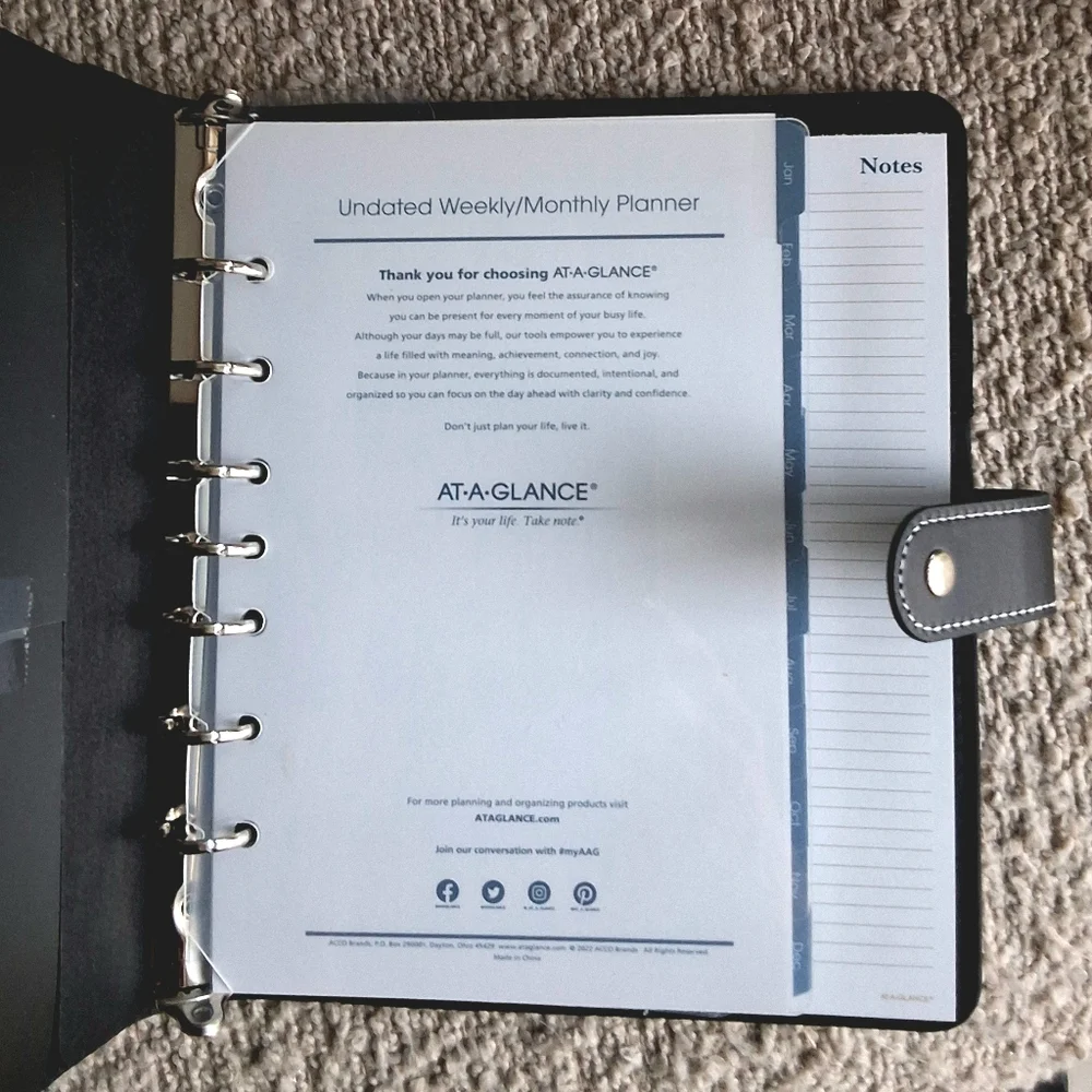 At-A-Glance this planner